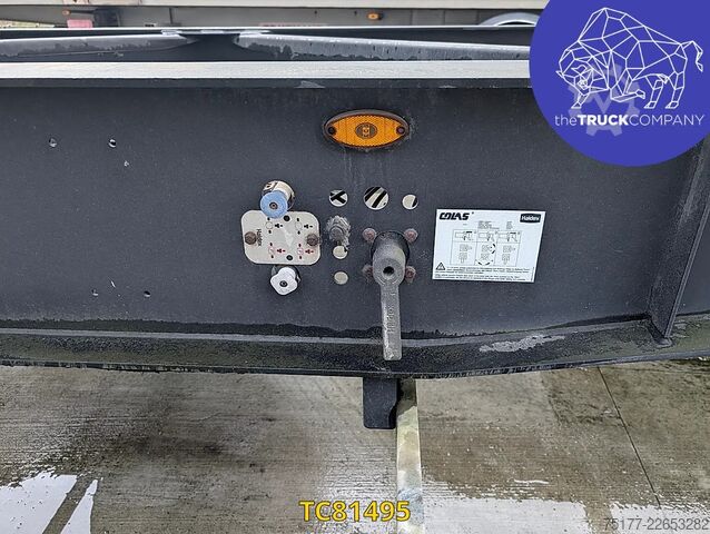 Containertransport Turbos Hoet Tank chassis Gooseneck