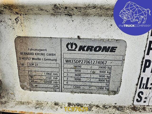 Schiebeplanen Krone 