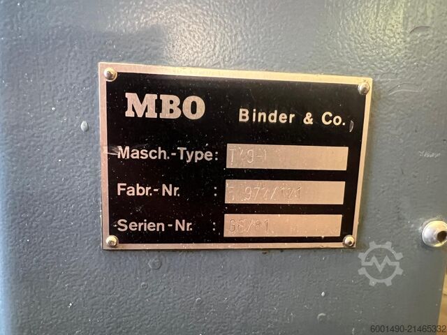 Folding machine MBO T49-F