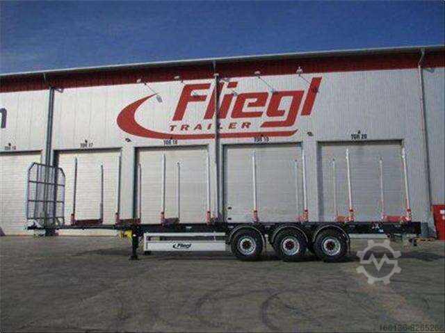 Holztransporter Fliegl SDS 380 Holzrungenaufbau