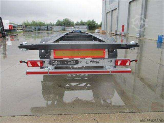 Semi-trailer containerchassis Fliegl SDS 380 Gooseneck 40/45 light