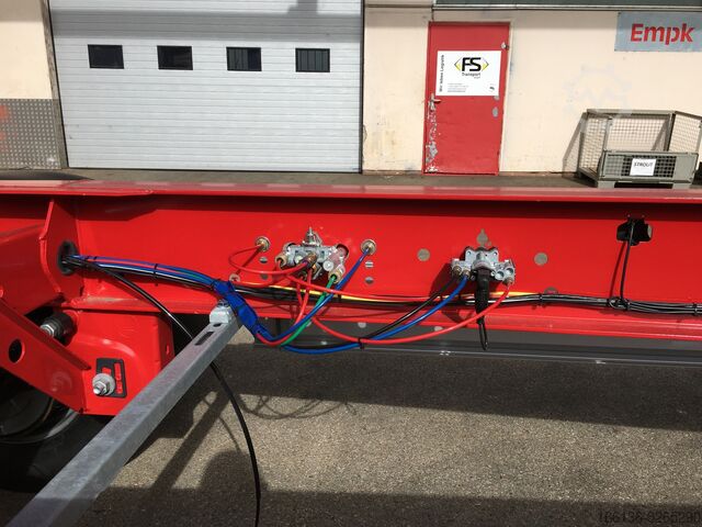 Semi-trailer containerchassis Fliegl SDS 380 Gooseneck 40/45 light
