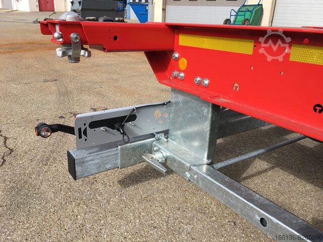Semi-trailer containerchassis Fliegl SDS 380 Gooseneck 40/45 light