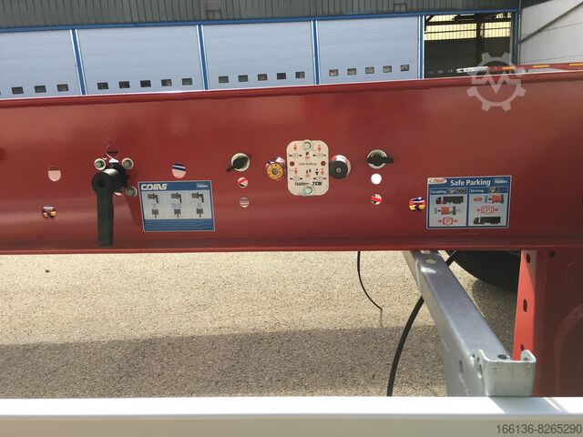 Semi-trailer containerchassis Fliegl SDS 380 Gooseneck 40/45 light