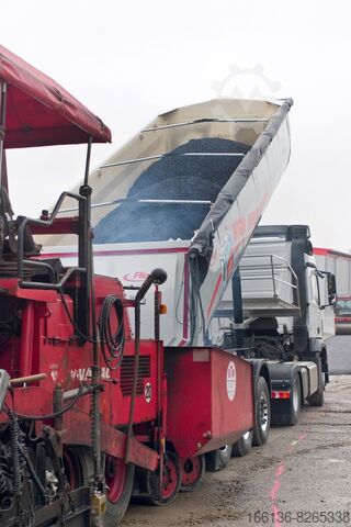 Semi-tipper trailer Fliegl 2 oder 3-Achs Thermokipper Asphaltprofi