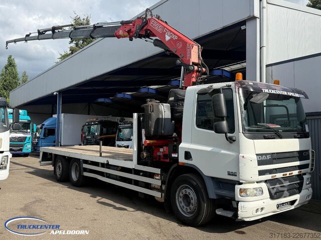 Open body DAF CF 75.310 Fassi F260XP 5+2, Euro 5