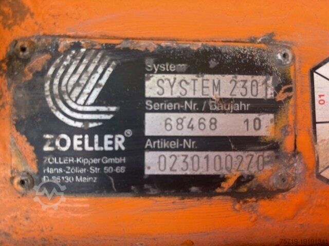 Müllwagen Mercedes-Benz 2629 6x2 Econic Haller X2/Zöller 2301