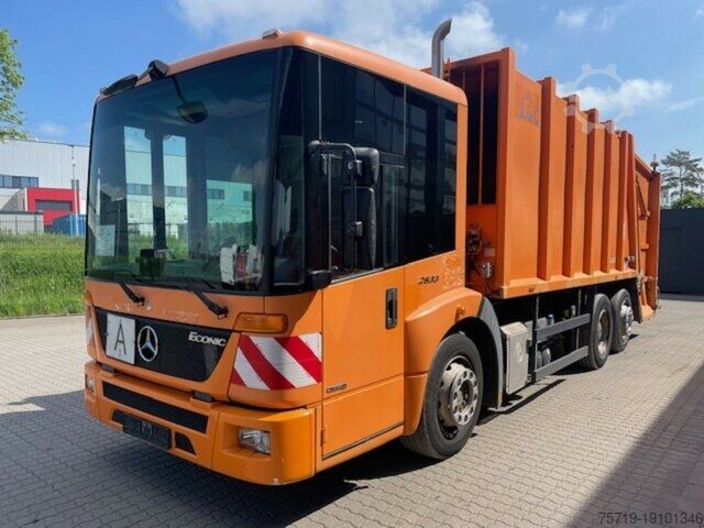 Müllwagen Mercedes-Benz 2633 Econic 6x2 HallerX2/Zöller2301