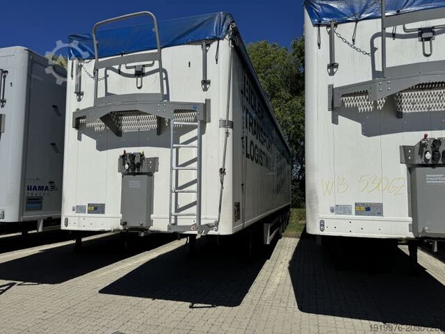 Semi-trailer with walking floor KNAPEN K100
