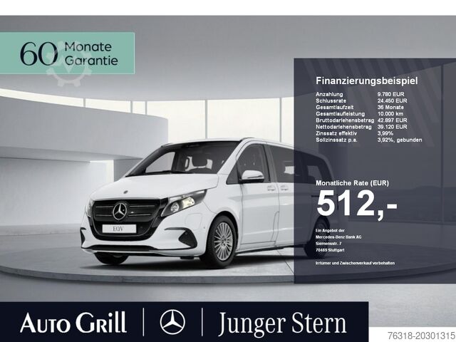 Minibus Mercedes-Benz EQV 250 Lang mopf Distronic 8Sitz Kamera MBUX