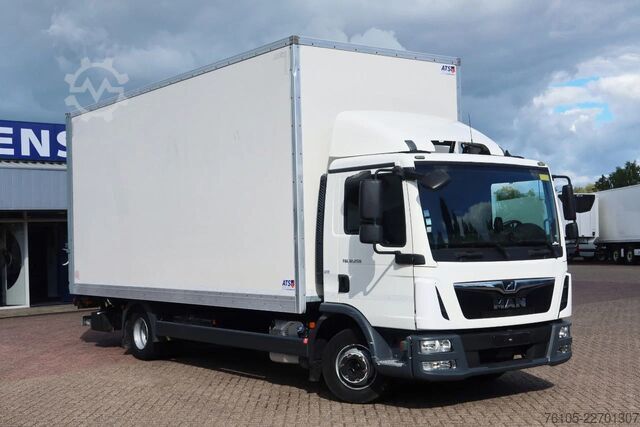 Koffer MAN TGL 12.250 Bakwagen + Laadklep DHollandia 2000 kg
