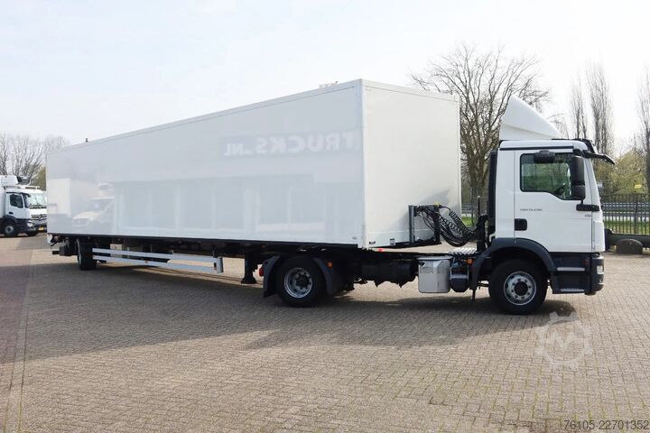 Standard-SZM MAN TGM 15.290 Trekker + Heiwo city trailer geïsole...