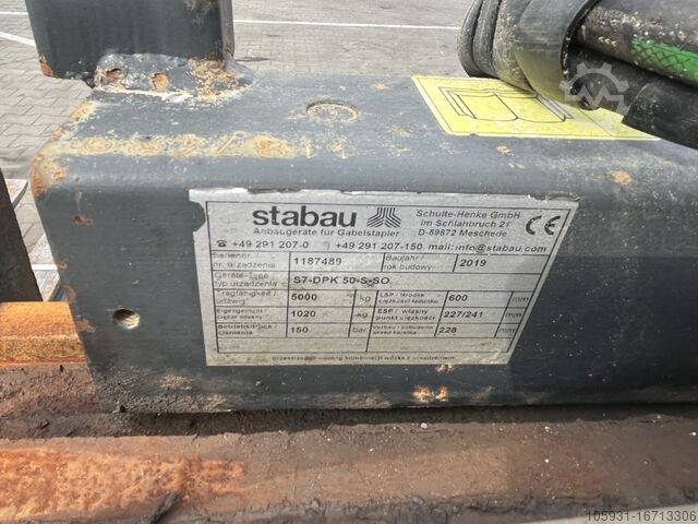 Doppelpalettengabel Stabau S7-DPK 50-S-SO