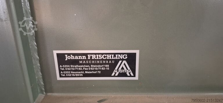 Furnierpresse Johann Frischling Maschinenbau H40