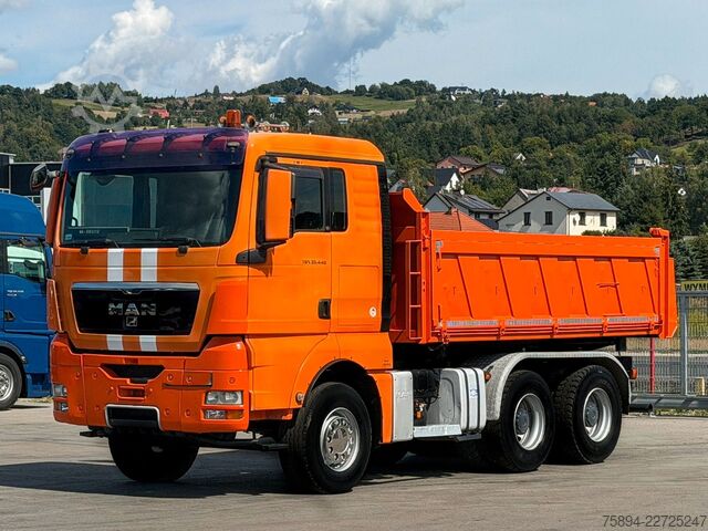 Kipper LKW MAN TGX 33.440 * 3 Seiten Kipper 4,50 m * 6x4!