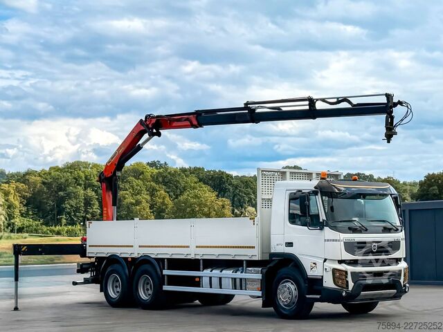 Autokran VOLVO FMX 370 PRITSCHE 6,60m *PK 16001 - KB+FUNK/6x4