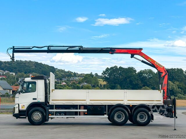 Autokran VOLVO FMX 370 PRITSCHE 6,60m *PK 16001 - KB+FUNK/6x4