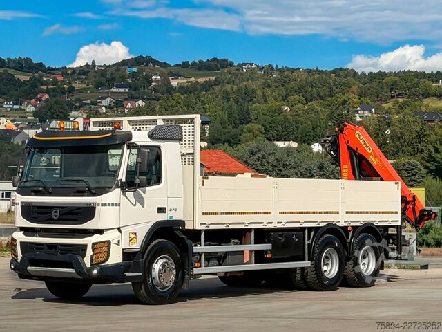 Autokran VOLVO FMX 370 PRITSCHE 6,60m *PK 16001 - KB+FUNK/6x4