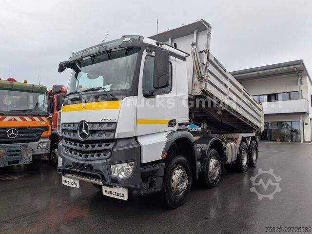 Kipper LKW MERCEDES-BENZ Arocs 4143 / 8X4 / Meiller / 41ton Chassis