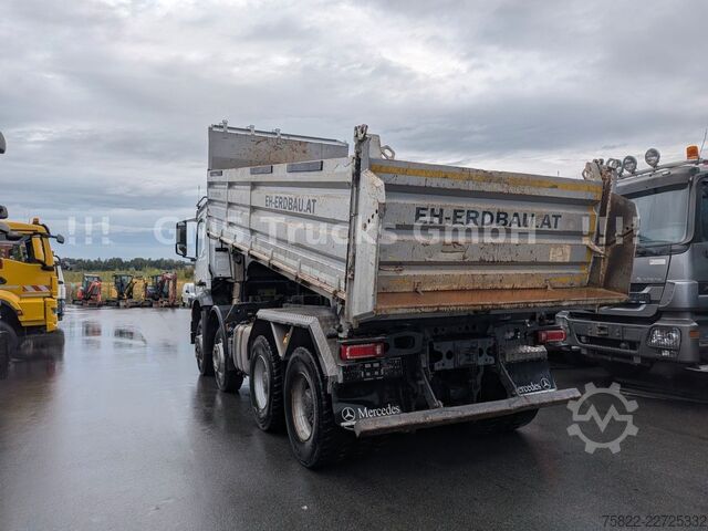 Kipper LKW MERCEDES-BENZ Arocs 4143 / 8X4 / Meiller / 41ton Chassis