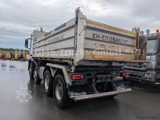 Dreiseitenkipper LKW MERCEDES-BENZ Arocs 4143 / 8X4 / Meiller / 41ton Chassis
