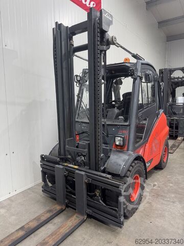 Dieselstapler Linde H 50 D-02/600 EVO 3B Kabine STVO Luftreifen