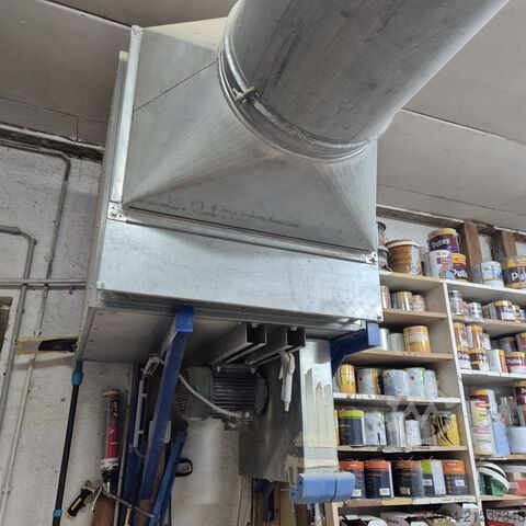 Farbnebelabsaugung Hurrican Lackierabsaugung