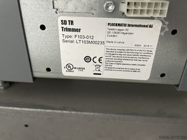 Broschürenfertigungssystem Plockmatic SD-500 incl. Crease Trim, Booklet Maker for Ricoh only 4187 clicks