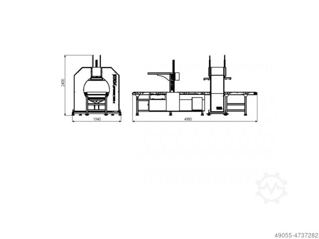 Orbital stretch winder Spinner 1000s+BN