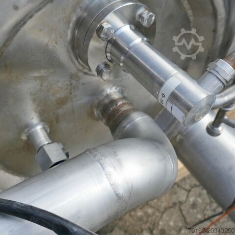 5530 Liter heiz-/kühlbarer Druckbehälter / Sterildrucktank aus V2A mit Balkenrührwerk Apparate- und Behältertechnik Harrislee 9681