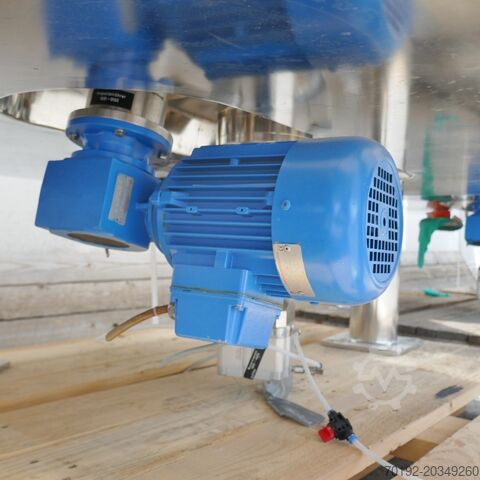 1300 Liter pharmaceutical process vessel with magnetic agitator (AISI316L) MAVAG Verfahrenstechnik AG 9679