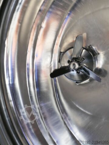 885 Liter heat-/coolable pressure vessel, Aisi 316 with magnetic agitator and load cells MAVAG Verfahrenstechnik AG 9678