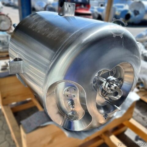 Unused 500 liter heat-/ coolable pressure tank with magnetic mixer, Aisi 904L Waldner 15886