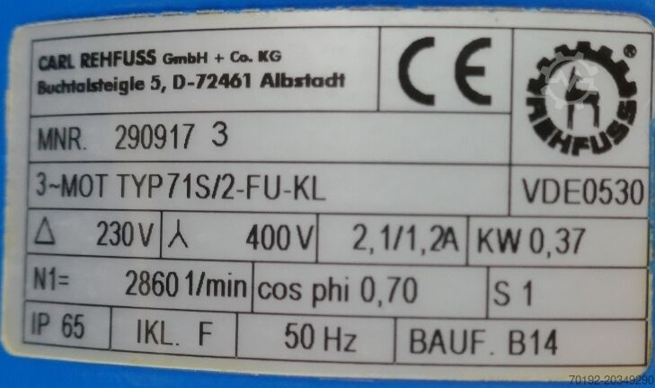 Unused 500 liter heat-/ coolable pressure tank with magnetic mixer, Aisi 904L Waldner 15886