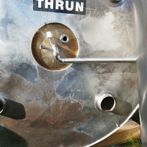 19600 Liter heiz-/kühlbarer Druckbehälter aus V2A mit Balkenrührwerk Thrun Maschinen- und Behälterbau 9626