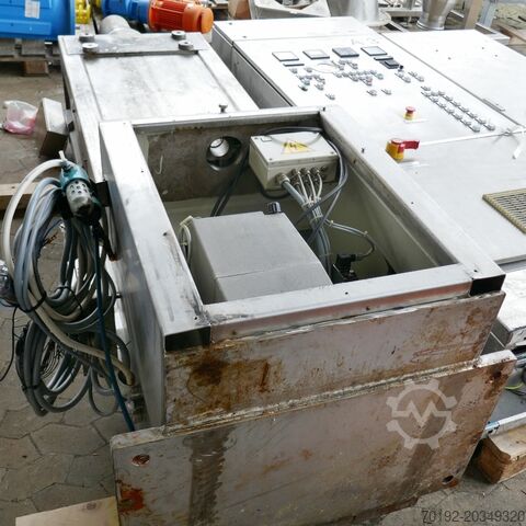 2911 Liter heiz-/kühlbarer Becomix Prozesskessel aus V4A mit Ankerrührwerk Becomix 9588