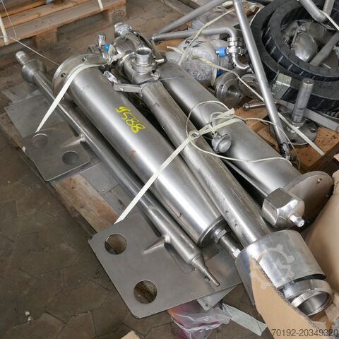 2911 Liter heiz-/kühlbarer Becomix Prozesskessel aus V4A mit Ankerrührwerk Becomix 9588