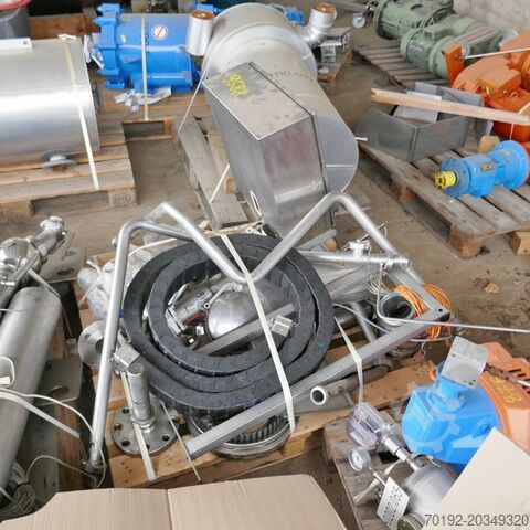 2911 Liter heiz-/kühlbarer Becomix Prozesskessel aus V4A mit Ankerrührwerk Becomix 9588