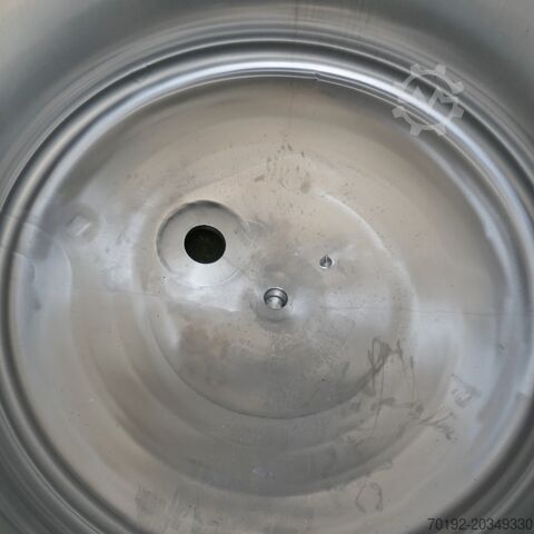 2900 liter heat-/coolable pressure vessel, Aisi 316 with propeller agitiator Waldner 9586