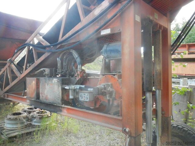Siebanlage mobil Terex Finlay Siebanlage