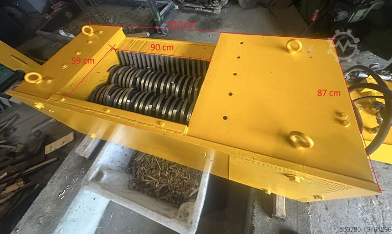 Two-shaft shredder Mayfran MSA