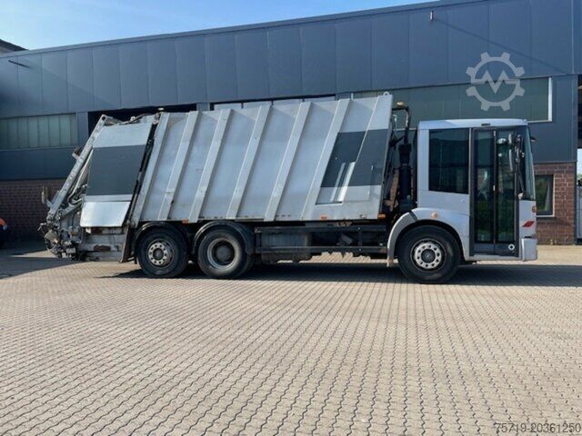 Garbage truck Mercedes-Benz 2628 Econic 6x2 Faun PowerPress