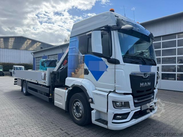 LKW mit Pritsche (offen) MAN TGS 18.360 4x2 Pritsche Kran HIAB XHIDUO 188 E5