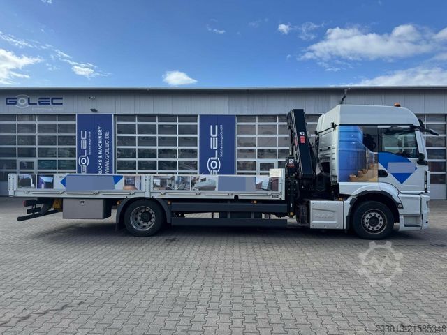 LKW mit Pritsche (offen) MAN TGS 18.360 4x2 Pritsche Kran HIAB XHIDUO 188 E5