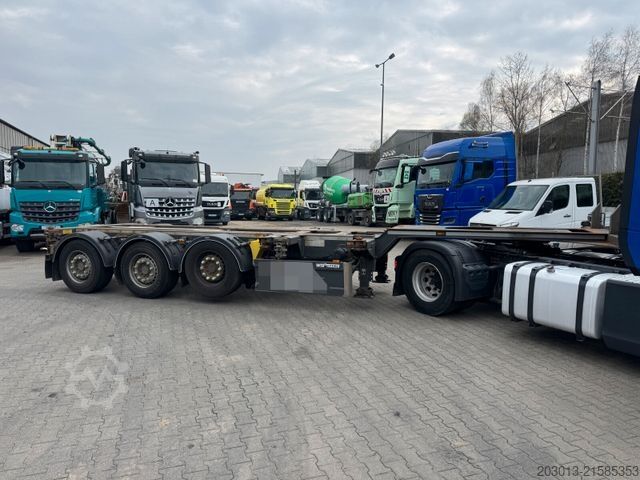 Auflieger-Wechselfahrgestell WEB-TRAILER LPRS24 Wechsel Containerchassis Ausziehbar