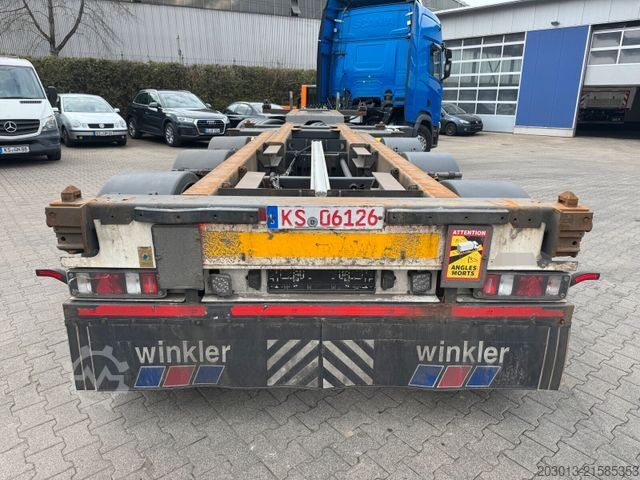 Auflieger-Wechselfahrgestell WEB-TRAILER LPRS24 Wechsel Containerchassis Ausziehbar