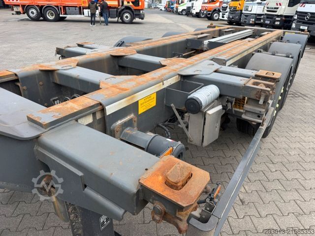 Auflieger-Wechselfahrgestell WEB-TRAILER LPRS24 Wechsel Containerchassis Ausziehbar