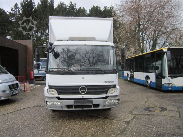 LKW mit Kofferaufbau Mercedes-Benz 816 Atego Koffer mit Ladebordwand
