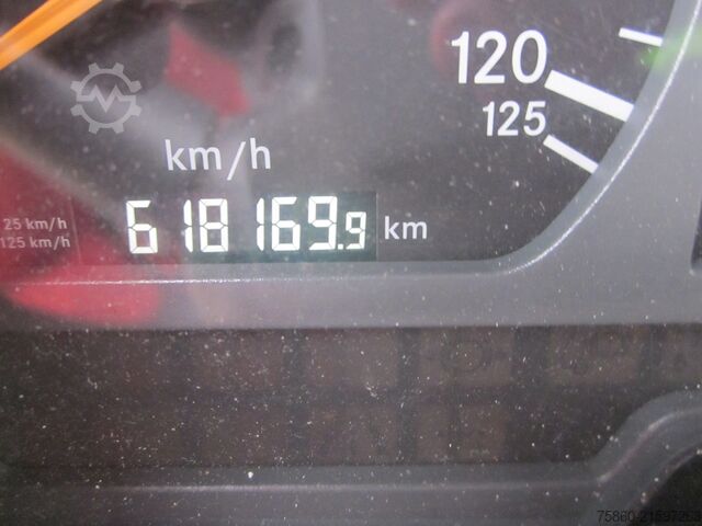 LKW mit Kofferaufbau Mercedes-Benz 816 Atego Koffer mit Ladebordwand