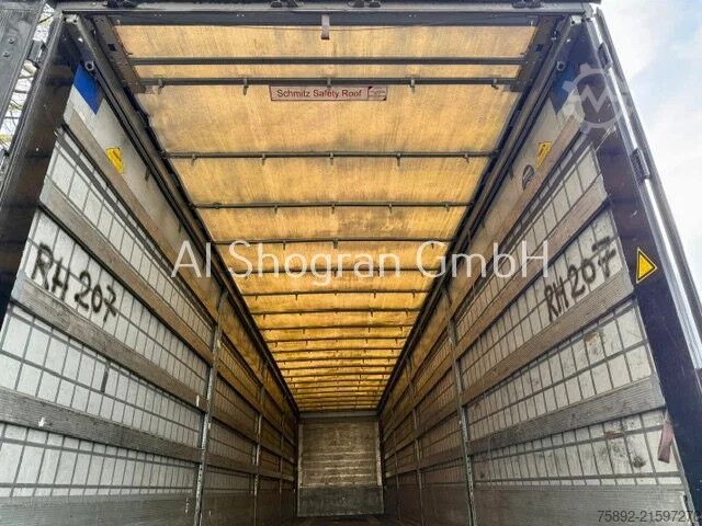 Plane Schmitz Cargobull / Edscha / Bordwand / 3 x Achsen